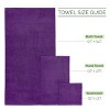 BAGOKIE 100% Turkish Cotton Corduroy Ribbed Bath Towels 6-Piece Set - 3 of 4