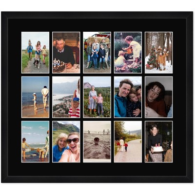 PosterPalooza | Collage Picture Frame - 15 Photos Compact - Multiple ...