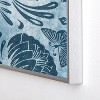 Heather Dutton Arabella Washed Indigo Metal Framed Art Print - Deny Desings - 3 of 3