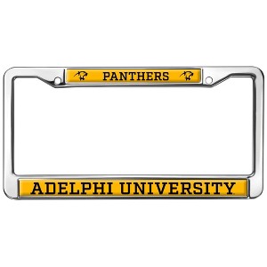 Adelphi University Mascot Full Size Standard License Plate Metal Frame - 1 of 4