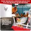 Chicken Nesting Box with Roll Out Egg Tray, Rustproof & Ventilated Laying Boxes for Hens, Chickens, Ducks - 3 of 4