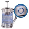 Hamilton Beach 1.7L Electric Kettle - Silver: 1500W Water Heater, Glass Tea Maker, Plastic Handle & Lid, Hand Wash - 2 of 4