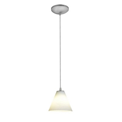 Access Lighting Martini 1 - Light Pendant in  Brushed Steel