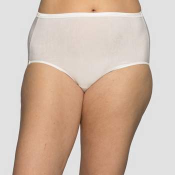Vanity Fair Women's Smoothing Comfort with Lace Brief Panty 13262,  Champagne/Midnight Black/Star White, Medium/6 at  Women's Clothing  store