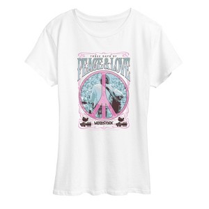 Women's - Woodstock - Three Days Short Sleeve Graphic T-Shirt - 1 of 4