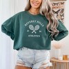 Simply Sage Market Women's  Garment Dyed Graphic Sweatshirt Embroidered Beverly Hills Tennis Raquet - 2 of 3