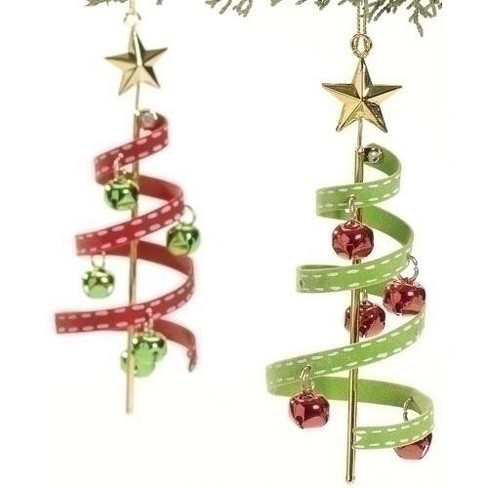 BESPORTBLE 32pcs Christmas Tree Ornaments Mini Drum Christmas Balls Jingle Bells Pendants Shatterproof Christmas Ornaments for Holidays Decoration Blue