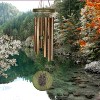 Woodstock Windchimes Habitats Chime Green, Owl, Wind Chimes For Outside, Wind Chimes For Garden, Patio, and Outdoor Decor, 17"L - 2 of 4