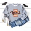 Simply Sage Market Women's Graphic Sweatshirt Retro Salem Witch Company - 3 of 4