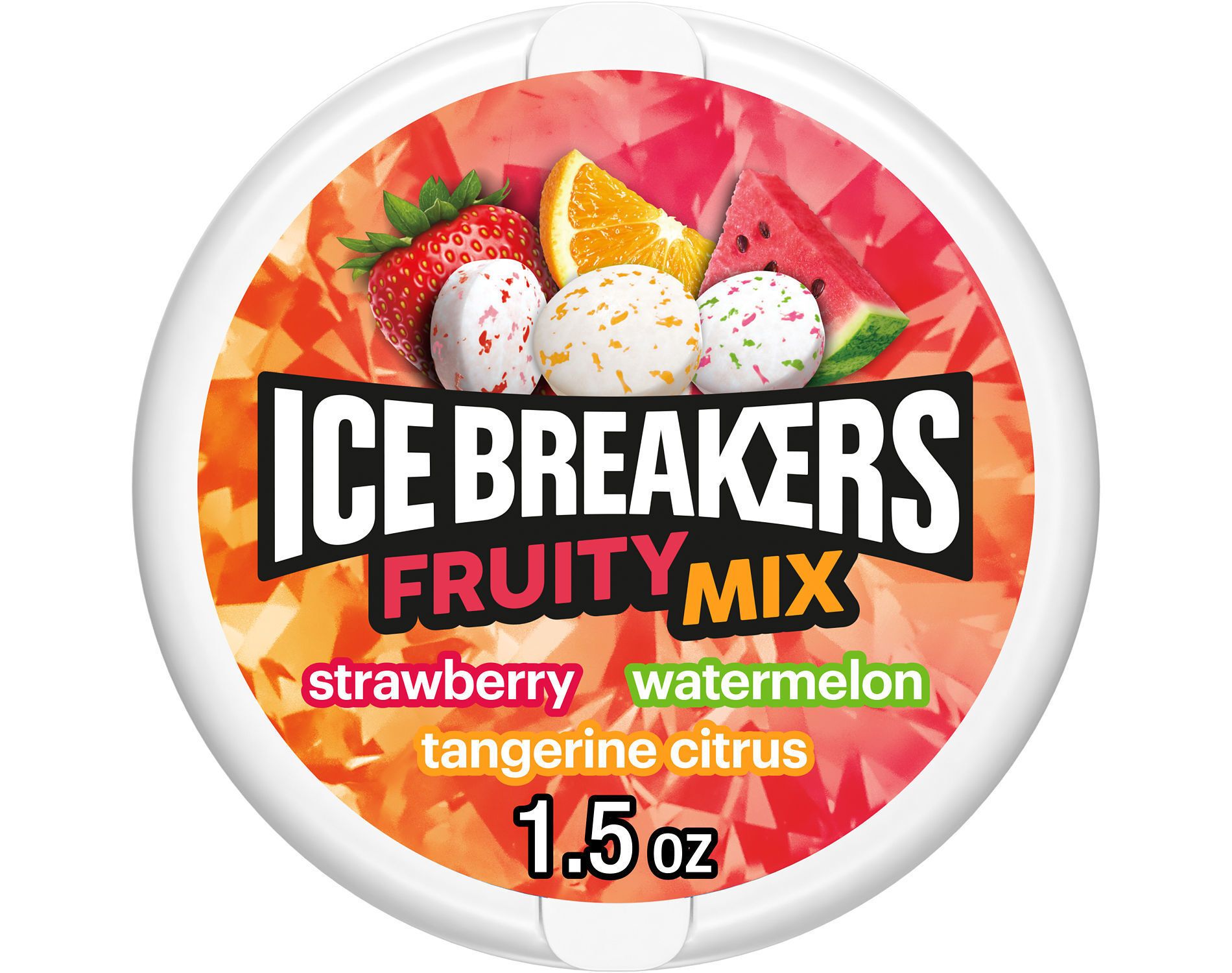 Ice Breakers Assorted Fruit Flavored Sugar Free Mints - 1.5oz