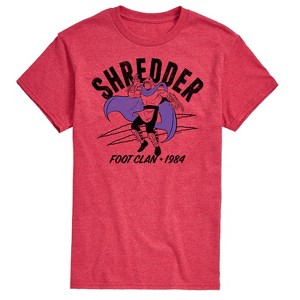Men's - Teenage Mutant Ninja Turtles - Shredder Foot Clan Short Sleeve Graphic T-Shirt - 1 of 4