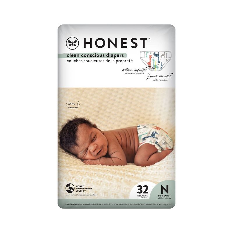 The Honest Company Clean Conscious Disposable Diapers - (Select Size and Pattern), 4 of 14