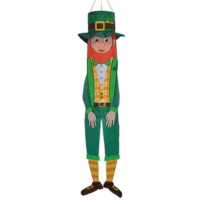 The Lakeside Collection 40" Leprechaun Breeze Buddy Windsock