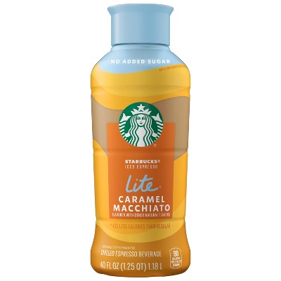 Starbucks Caramel Macchiato Lite Coffee Drink - 40 fl oz: Espresso Roast