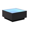CAVINAS Coffee Tables for Living Room Farmhouse Wood Coffee Table Modern Center Table with 2 USB Ports and Outlets for Apartment - 2 of 4