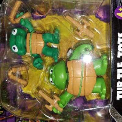 Teenage Mutant Ninja Turtles: Mutant Mayhem Turtle Tots Leo & Donnie Action  Figure Set - 2pk : Target