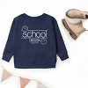 The Juniper Shop SmileyWorld School Handwriting Lines Youth Sweatshirt - 2 of 4