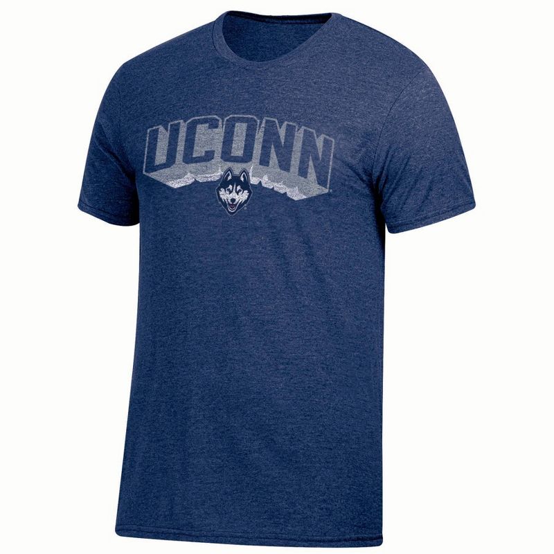 NCAA UConn Huskies Adult Men&#39;s Heather T-Shirt, 1 of 4
