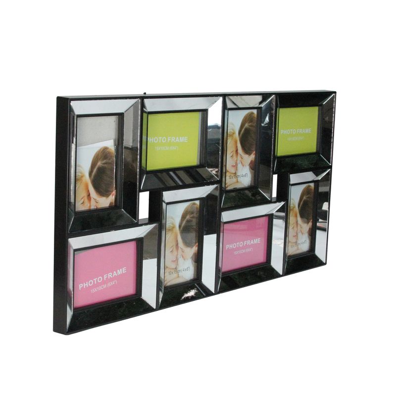 Northlight 27.5" Black Trimmed Glass Encased Collage Photo Picture Frame Wall Decoration, 2 of 4