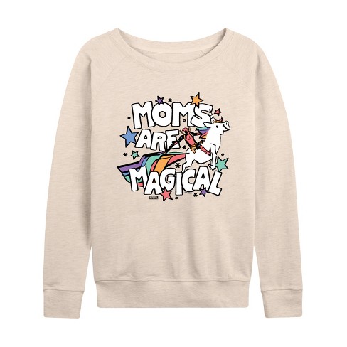 Women's - Marvel - Moms Are Magical Lightweight French Terry Slouchy - image 1 of 4