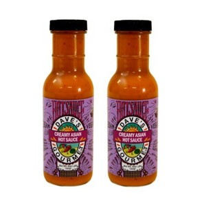 Dave's Gourmet Creamy Asian Hot Sauce 8 FL. Oz. / 227 G. (Pack of 2) - 1 of 4