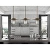 Cal Lighting Owenton Old industrial Metal Pendant With Glass Shield (Edison Bulb Not included) - 2 of 3