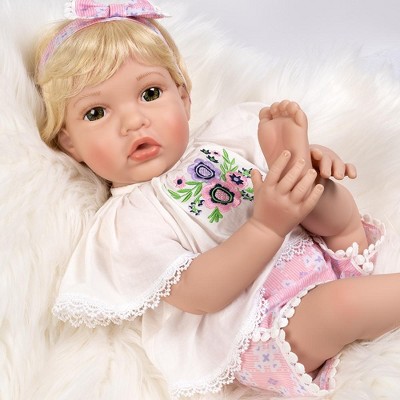 Paradise Galleries Reborn Toddler Doll - Boho Beauty, 20 inch in GentleTouch Vinyl, 6-Piece Reborn Doll Gift Set