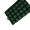 Unique Bargains Ice Mould 24-Cavity Square Ice Tray with Lid Hand Wash Only Silicone 7.28"x4.53"x1.18" 1 Pc - 3 of 3