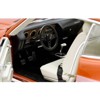 1972 Pontiac GTO LeMans Sundance Orange Metallic with GTO Stripes Limited Edition to 342 pieces 1/18 Diecast Model Car by ACME - 3 of 4