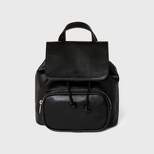 9" Mini Flap Backpack - Wild Fable™ Black