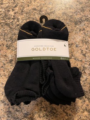 Signature Gold By Goldtoe Men's Modern Essential No Show Socks 6pk ...