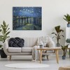 Stupell Industries Starry Night Over Rhone Classic Canvas Wall Art - 2 of 4