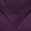 300 Thread Count Rayon From Bamboo Solid 3 Piece Duvet Cover Set by Blue Nile Mills - 4 of 4