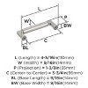 Amerock Balon Pull for Cabinets, Drawers, and Furniture - 3 of 4