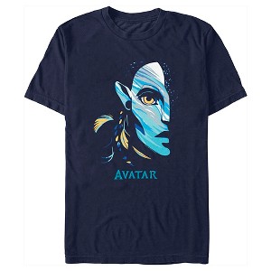 Men's Avatar: The Way of Water Neytiri Face Logo T-Shirt - 1 of 4