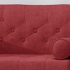 NicBex Mid-Century Modern Accent Chair, Button-Tufted Diamond Stitching with Bolster Pillows for Living Room & Bedroom Chair - 3 of 4