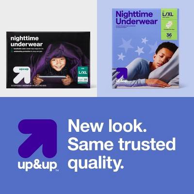 【爆買い！】 Up & Up - Brandclub - Disposable Nighttime Underwear - Size おむつ用品