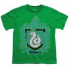 Boys' Harry Potter Chibi Slytherin Crest T-Shirt - 2 of 4