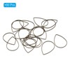Unique Bargains Copper DIY Jewelry Making Wide Usage Easy to Use Beading Hoop Earrings 60Pcs - 3 of 4