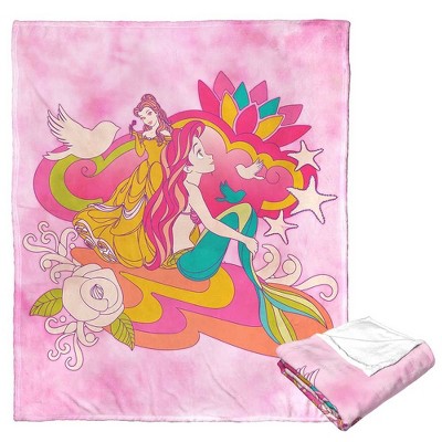 Disney Princesses Carousel Princesses Silk Touch Throw Blanket 50x60 Inches