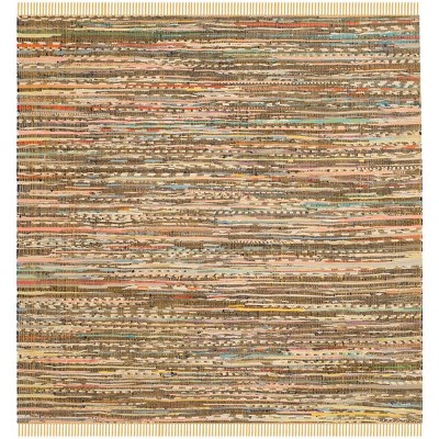 Rag Rug RAR121 Hand Woven Indoor Rugs - Safavieh