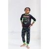 Monster Jam Trucks Grave Digger El Toro Loco Megalodon Pullover Pajama Shirt and Pajama Pants Sleep Set Little Kid - 2 of 4