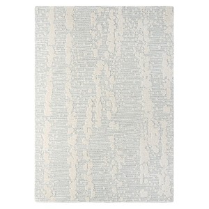 NICOLE MILLER NEW YORK Mod Weave Abstract Knotted Texture Handcrafted Area Rug - 1 of 4