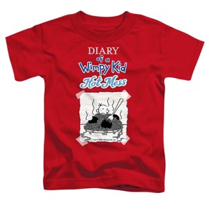 Toddler Boys' Diary Of A Wimpy Kid Hot Mess Cover T-Shirt - 1 of 4
