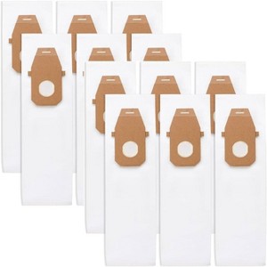 Nispira AH10000 Type Q HEPA Vacuum Bags compatible with Hoover Platinum Upright Vacuum UH30010COM UH30010CCA UH30010, 12 Packs - 1 of 4