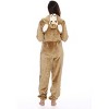 Just Love Womens One Piece Winter & Christmas Character Adult Bodysuit Hooded Pajamas - 2 of 4