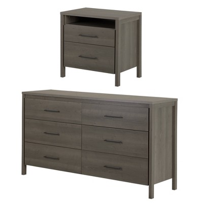 target gray nightstand