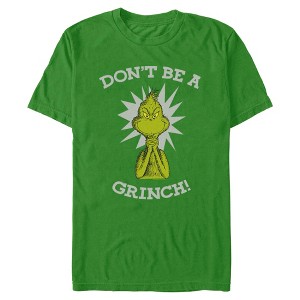 Mens The Grinch Don't Be a Grinch T Shirt - 1 of 4
