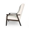 NicBex Leather Accent Chair,Upholstered Living Room Chairs with High Backrest,Mid-Century Modern Arm Chair,Accent Chairs for Living Room - 4 of 4