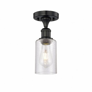 Clymer - 1 Light Semi-Flush Mount In Art Deco Style-9.63 Inches Tall and 3.88 Inches Wide - 1 of 1